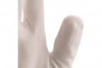 Перчатки трикотажные с белым полиуретановым покрытием, размер L, 15 класс вязки Сибртех 67866