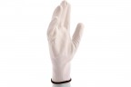 Перчатки трикотажные с белым полиуретановым покрытием, размер L, 15 класс вязки Сибртех 67866