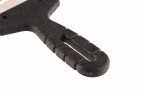Шпатель из нержавеющей стали, 100 мм, зуб 4 х 4 мм, пластмассовая ручка Сибртех 85453
