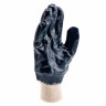 Перчатки трикотажные с обливом из бутадиен-нитрильного каучука, манжет, L Сибртех 67831