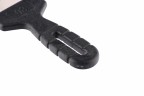 Шпательная лопатка из нержавеющей стали, 80 мм, пластмассовая ручка Сибртех 85433