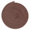 Уплотнитель резиновый, 12 м, профиль D, коричневый Сибртех 88910
