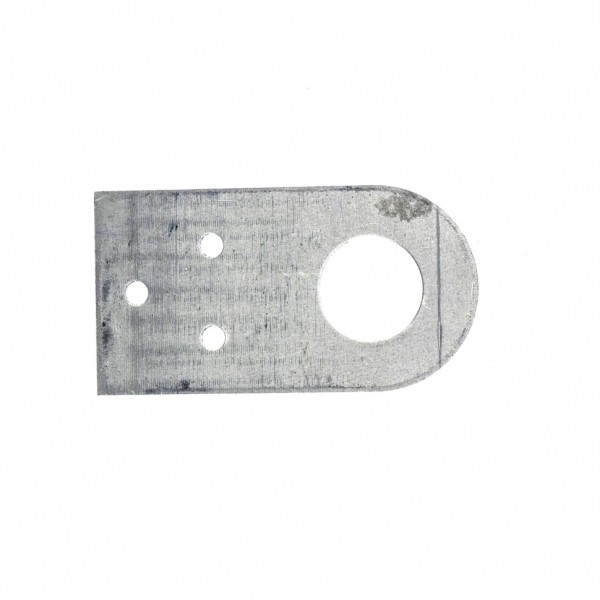 Проушина прямая, 2 мм, 75 х 40 мм, цинк Россия Сибртех 46503