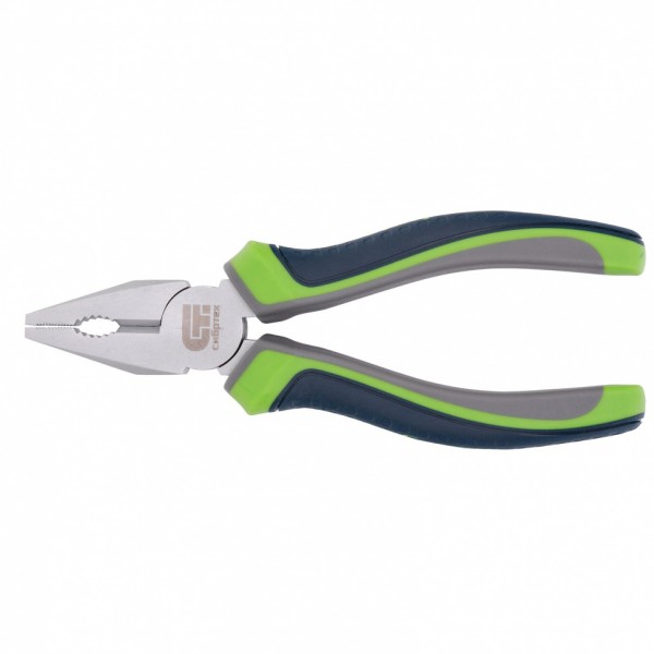 Плоскогубцы комбинированные, 160 мм, трехкомпонентные рукоятки Сибртех 17077