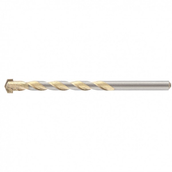 Сверло по бетону, улучшенное пылеудаление, 10 х 120 мм, цилиндрический хвостовик Сибртех 708107