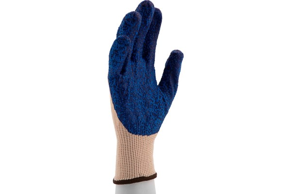 Перчатки трикотажные, вспененное нитрильное покрытие, размер L, 15 класс вязки Сибртех 67873