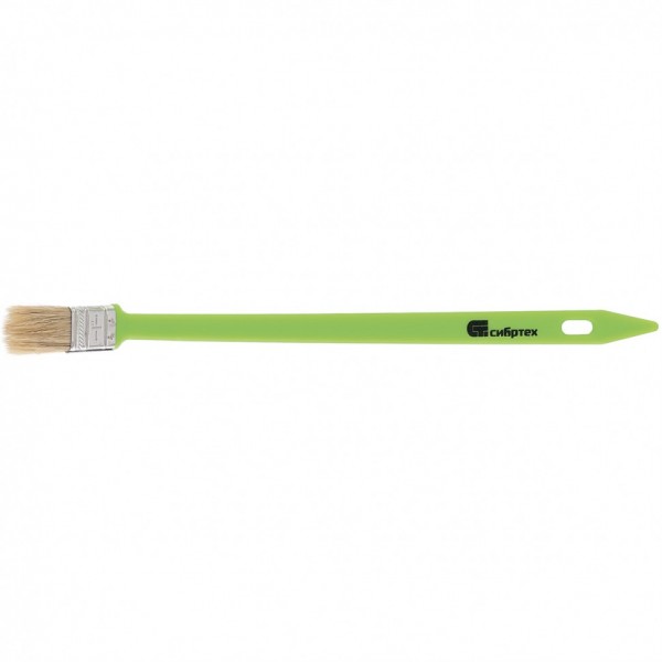 Кисть радиаторная 25 мм, натуральная щетина, пластиковая ручка Сибртех 83855
