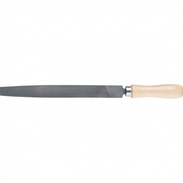 Напильник плоский, 150 мм, деревянная ручка Сибртех 16223