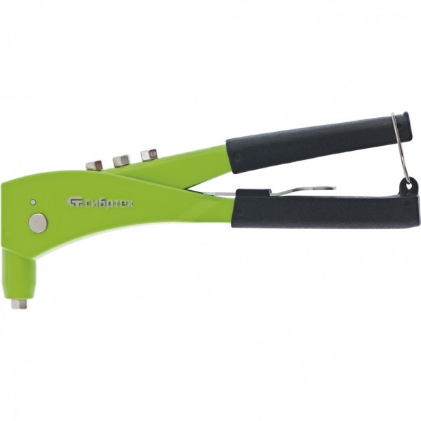 Заклепочник 250 мм, литой корпус, заклепки 2.4-3.2-4.0-4.8 мм Сибртех 40545