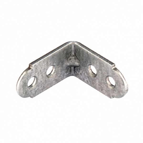 Уголок мебельный усиленный, 2 мм, 30 х 30 х 16 мм, цинк Россия Сибртех 46513