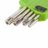 Набор ключей имбусовых Tamper-Torx , 9 шт: ТT10-ТT50.45x, закаленные, короткие, никель Сибртех 12321