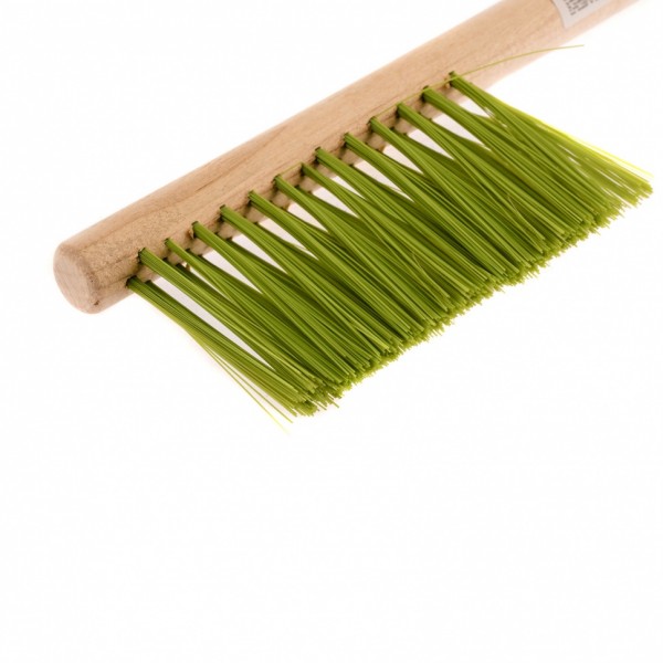 Щетка-сметка трехрядная, 320 мм, деревянная ручка Сибртех 84632