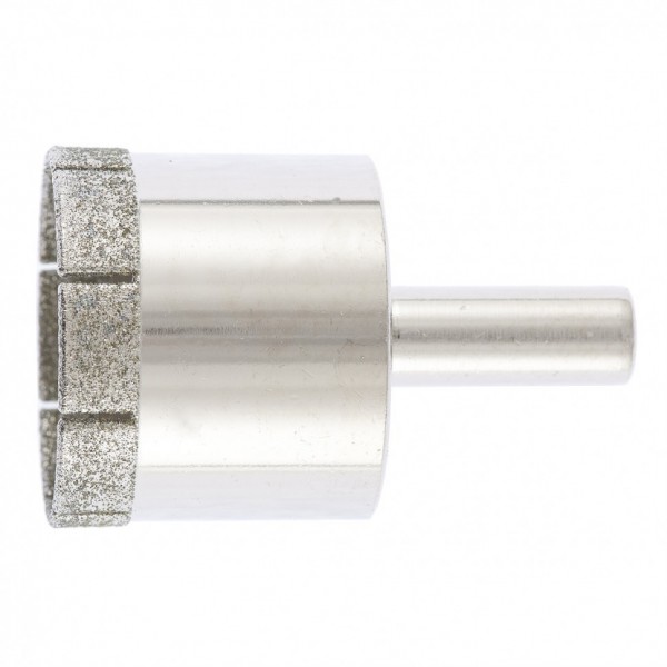 Сверло по стеклу и керамической плитке, 38 х 55 мм, цилиндрический хвостовик Сибртех 726387