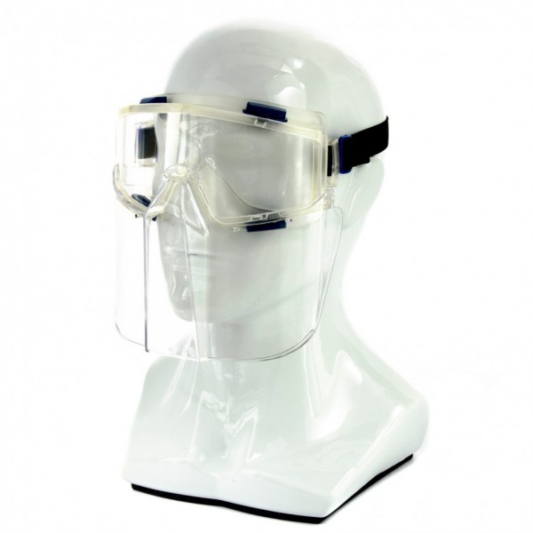 Очки защитные Панорама в комплекте со щитком Россия Сибртех 89167