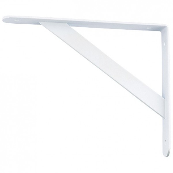 Кронштейн усиленный, 400 х 280 х 30 х 4 мм, белый Сибртех 94047