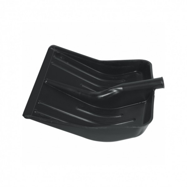 Лопата снеговая, 360 х 400 мм, без черенка, пластмассовая, без окантовки, Россия, Сибртех 61577