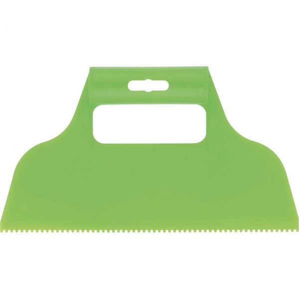 Шпатель для клея, пластмассовый, зубчатый 2 х 2 мм Сибртех 86013