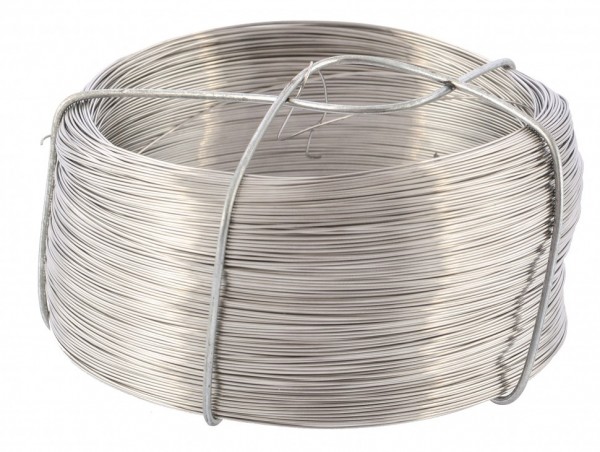 Проволока из нержавеющей стали 0.5 мм, длина 200м Сибртех 47760
