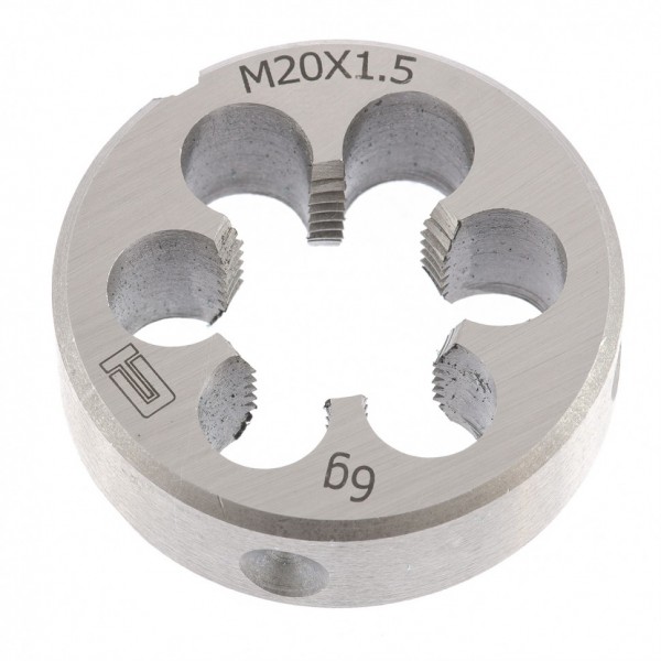 Плашка М20 х 1.5 мм Сибртех 77054