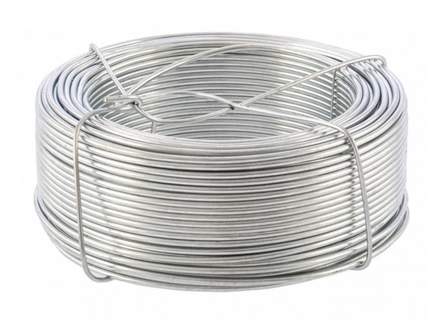 Проволока стальная, оцинкованная 2.0 мм, длина 50 м Сибртех 47756