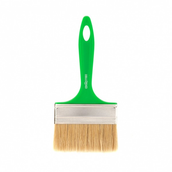 Кисть флейцевая Эксперт, 100 x 8, натуральная щетина, пластиковая ручка Сибртех 83310