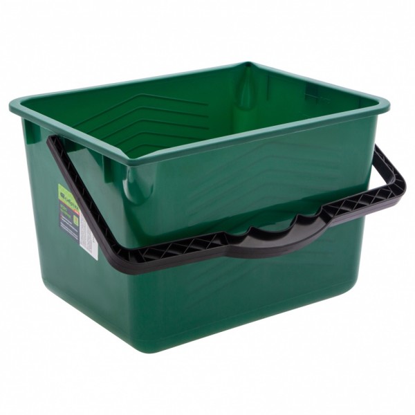 Ведро малярное прямоугольное, 8 л, вторичный полипропилен Россия, Сибртех 81406