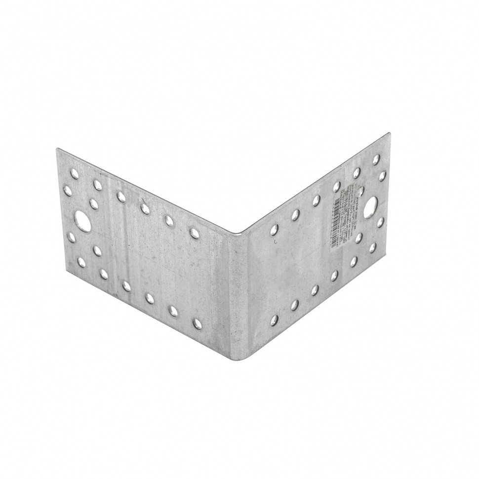 Крепежный уголок 2 мм, КU 105 x 105 x 65 мм Россия Сибртех 46407