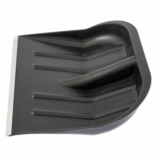 Лопата для уборки снега пластиковая, 465 х 415 мм, без черенка, Россия, Сибртех 614635