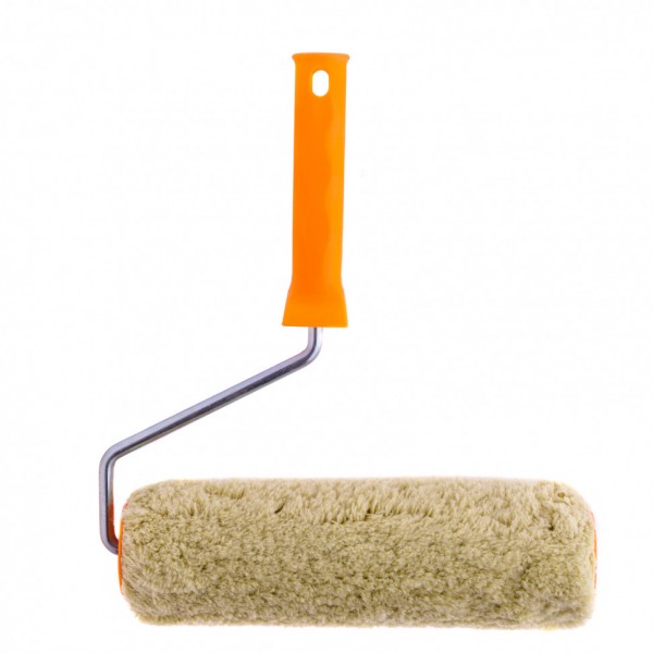 Валик Фасадные работы, 250 мм, ворс 18 мм, D 48 мм, D ручки 8 мм, полиакрил, полиэстер Сибртех 80175