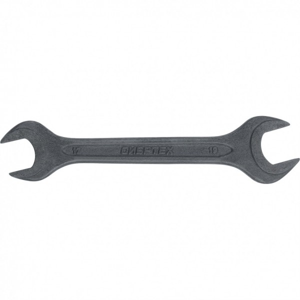 Ключ рожковый, 14 х 17 мм, CrV, фосфатированный, ГОСТ 2839 Сибртех 14327