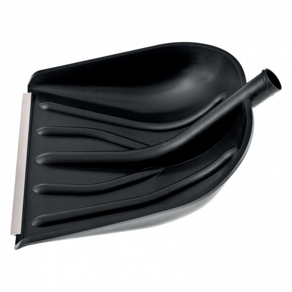 Лопата для уборки снега пластиковая PROFI, 410 х 405 мм, без черенка, Россия, Сибртех 614875