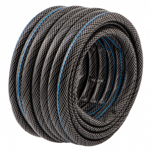 Шланг поливочный армированный ПВХ, 1/2, 15 м, Садовод Сибртех 675406