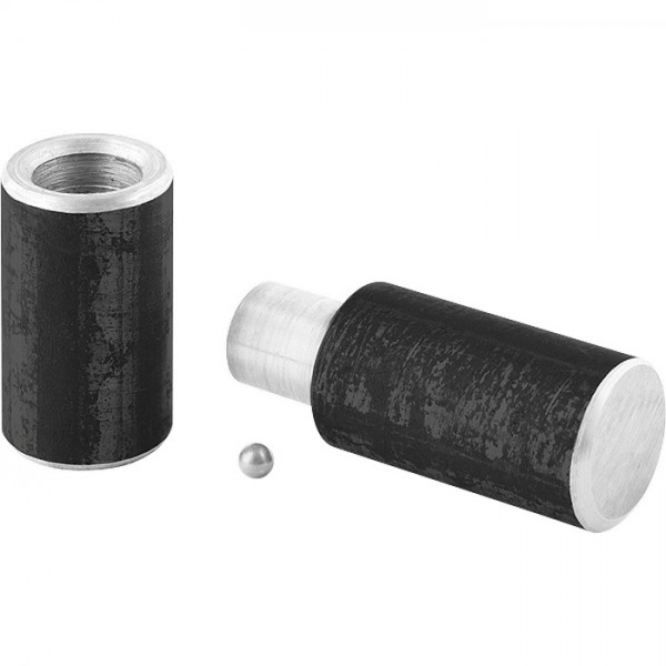 Петля гаражная с шаром, D 20 x 120 мм, 4 шт, Россия Сибртех 92004