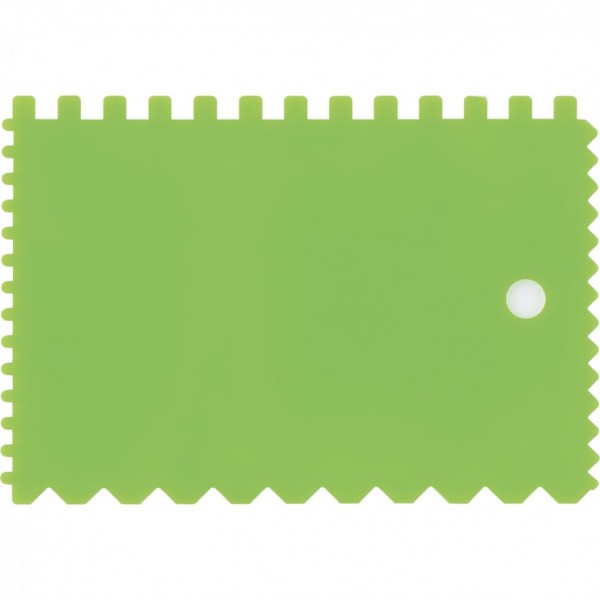 Шпатель для клея, пластмассовый, 90 х 130 мм, зубчатый Сибртех 86017