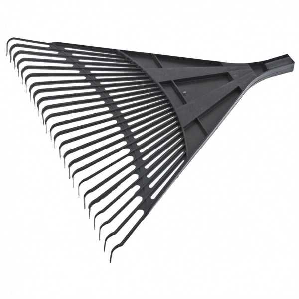 Грабли веерные пластиковые, 600 мм, 24 плоских зуба, без черенка, Россия, Сибртех 61708