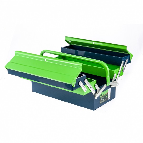 Ящик для инструмента, 430 х 200 х 200 мм, пять секций, металлический Сибртех 90751 90751