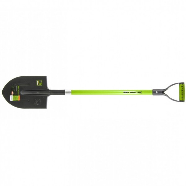 Лопата штыковая, 210 х 290 х 1150 мм, фибергласовый черенок, Сибртех 61476