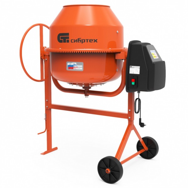 Бетоносмеситель БСЕ-160, 160 л, 700 Вт Сибртех 95478