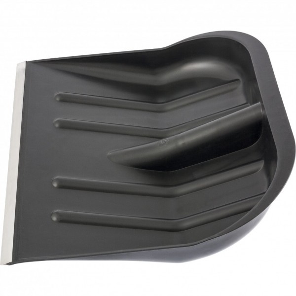 Лопата для уборки снега пластиковая, 465 х 415 мм, без черенка, Россия, Сибртех 61463