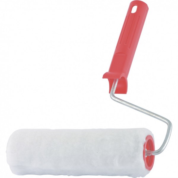 Валик Искусственный мех, в сборе, 100 мм, D 48 мм, D ручки 6 мм, крепление шплинтом Сибртех 80151