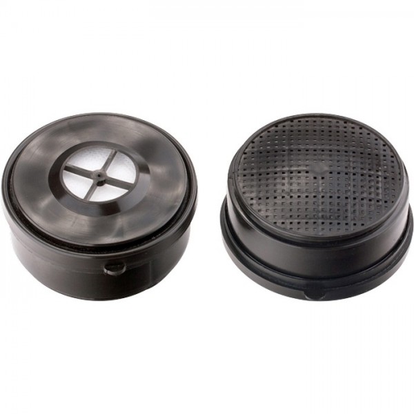 Фильтр комбинированный к полумаске изолирующей ИСТОК 300/400, марка А1Р1, 2 шт Россия Сибртех 89244