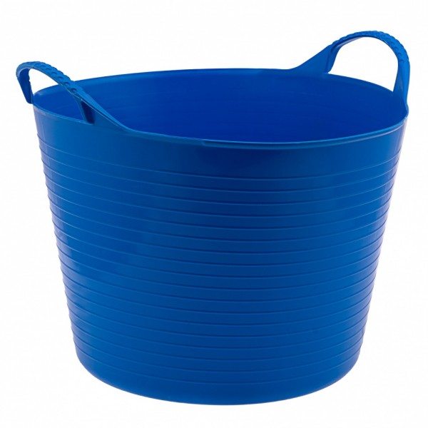 Ведро гибкое сверхпрочное, 40 л, синее, Россия, Сибртех 67508