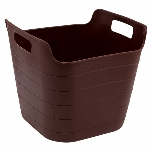 Ведро гибкое сверхпрочное, 26 л, коричневое, Сибртех 67509