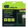Уплотнитель резиновый, 12 м, профиль P, белый Сибртех 88907