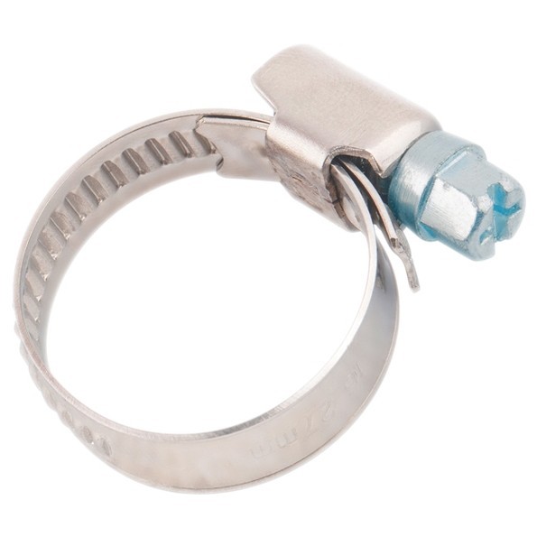 Хомуты металлические, Стандартное болтовое крепление 70-90 мм, 25 штук в упаковке, ширина 9 мм Сибртех 47570