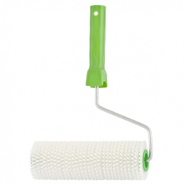 Валик игольчатый для наливных полов с ручкой, 200 мм Сибртех 81100