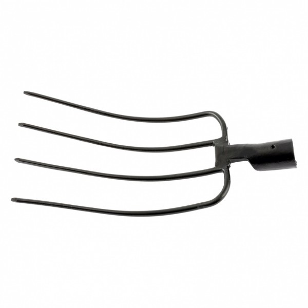 Вилы 4-х рогие, сенные, 205 х 305 мм, кованые, без черенка, Сибртех 638362