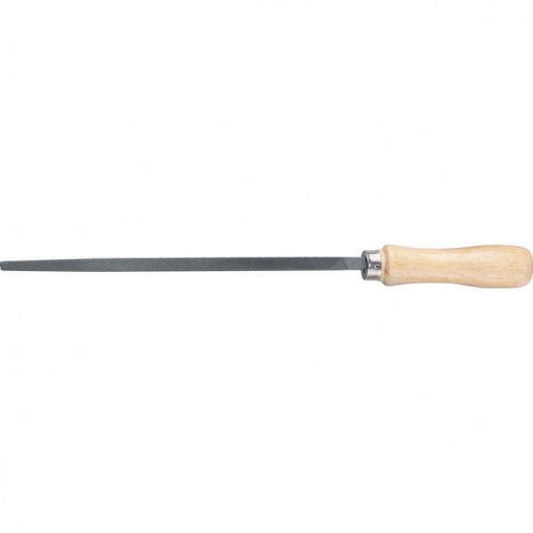 Напильник квадратный, 250 мм, деревянная ручка Сибртех 15929