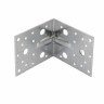 Крепежный уголок усиленный 2 мм, KUU 105 x 105 x 90 мм Россия Сибртех 46413