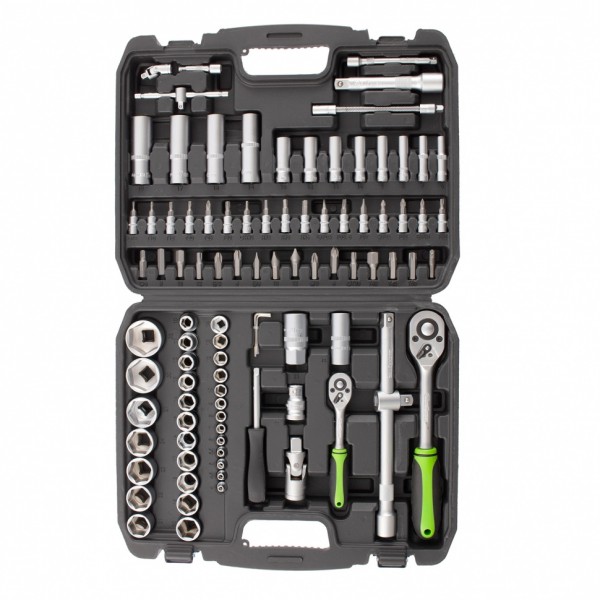 Набор инструмента 94 предмета, 1/2, 1/4 Сибртех 13499